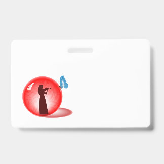 Badge Violoniste dans Sphère