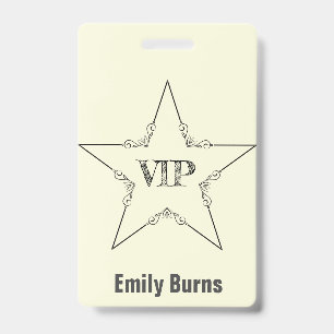 Badge VIP