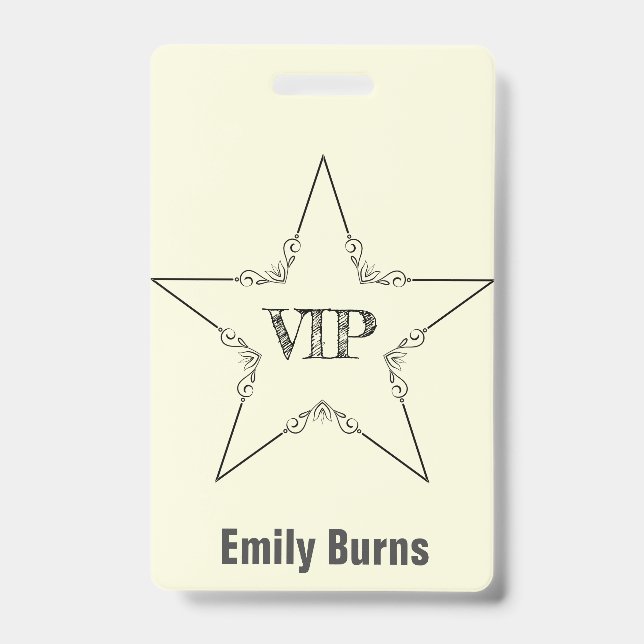 Badge VIP (Avant)