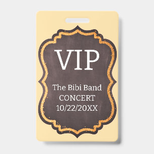 Badge VIP