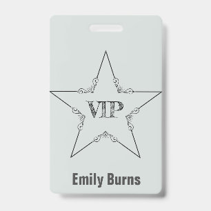 Badge VIP
