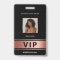 VIP Access Membre uniquement rose or glam photo