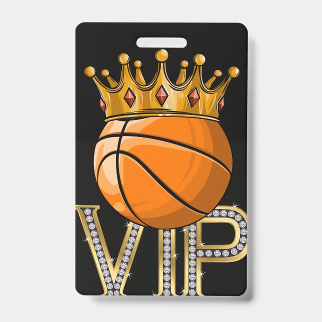 BADGE VIP Basket-ball (Front)