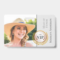 Badge VIP de la fête de la mariée mariage