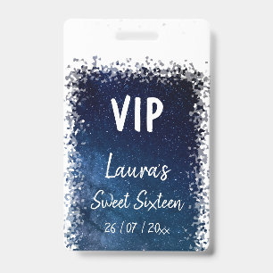 badge VIP Sweet Sixteen