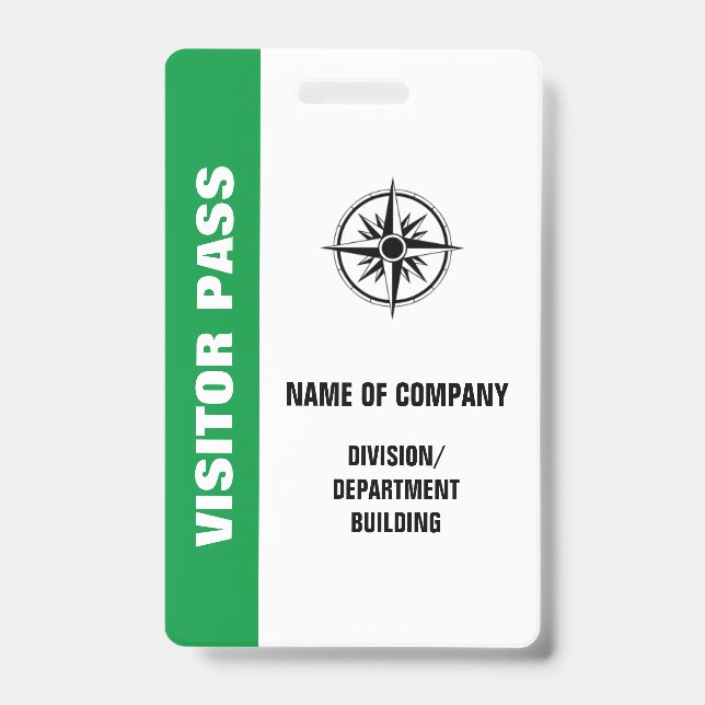 BADGE VISITEUR IMPORTANT (Avant)