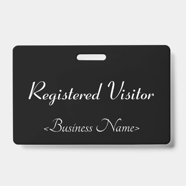 Badge "Visiteur Inscrit" Respectable (Avant)