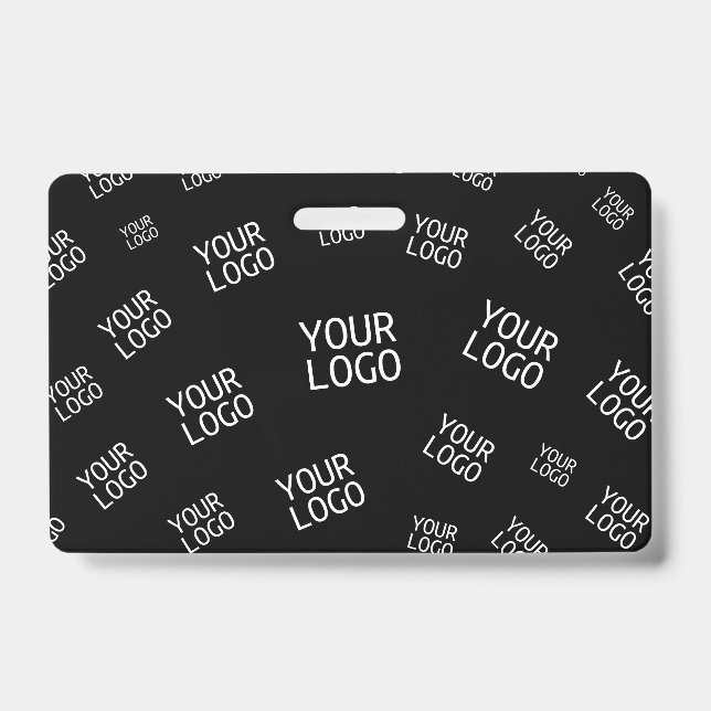 Badge Votre logo de conception, de photo ou d'entreprise (Front)