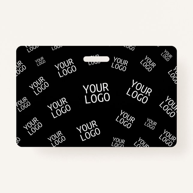 Badge Votre logo de conception, de photo ou d'entreprise (Devant)