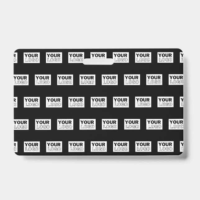 Badge Votre logo ou conception | Fond de couleur modifia (Avant)