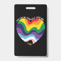 Vous pouvez être vous-même avec moi LGBT Transgenr
