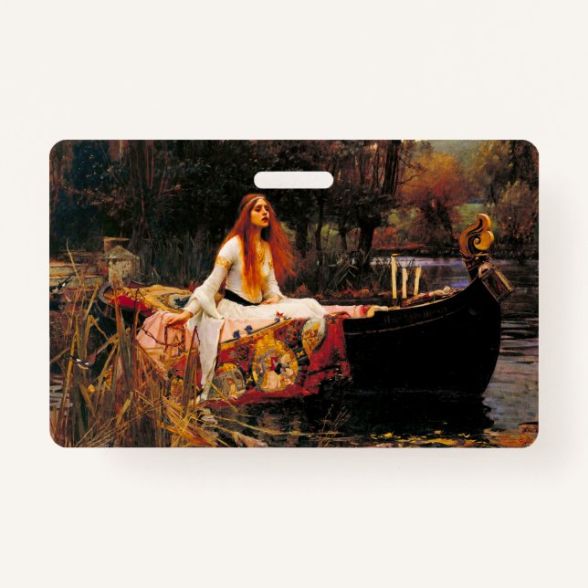 Badge Waterhouse Lady of Shalott (Devant)