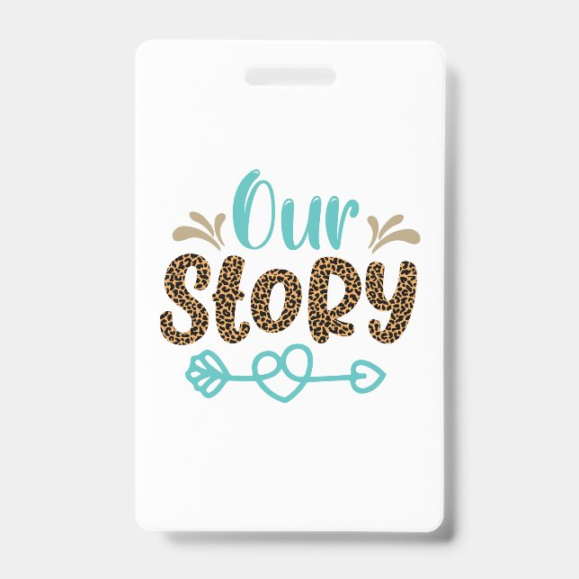 Badge Wedding Gifts | Our Story (Avant)