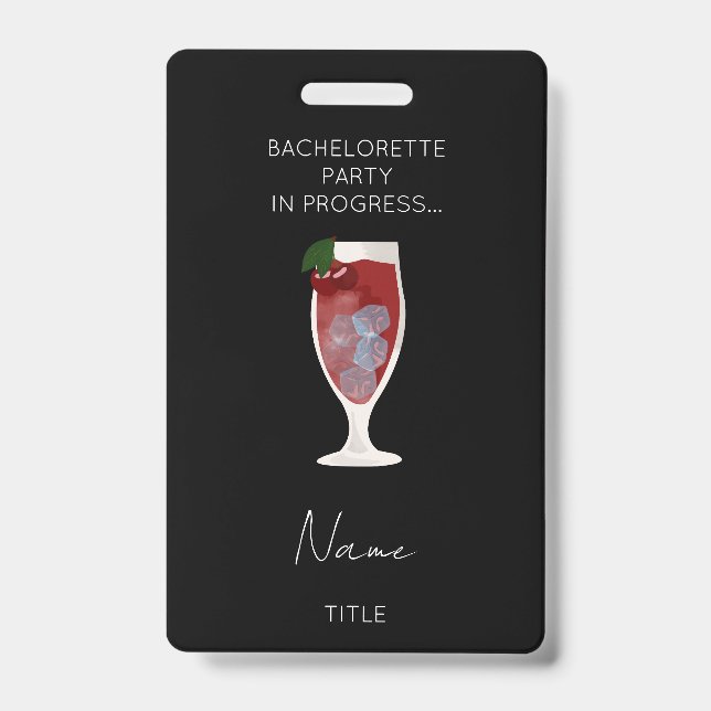 Badge Week-end drôle de filles pour enterrement de vie d (Avant)