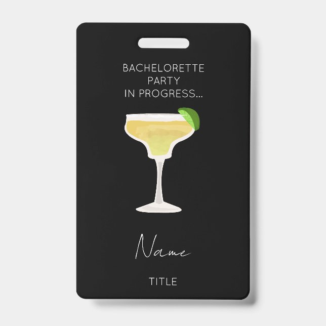 Badge Week-end drôle de filles pour enterrement de vie d (Avant)
