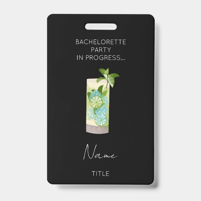 Badge Week-end drôle de filles pour l'enterrement de vie (Avant)