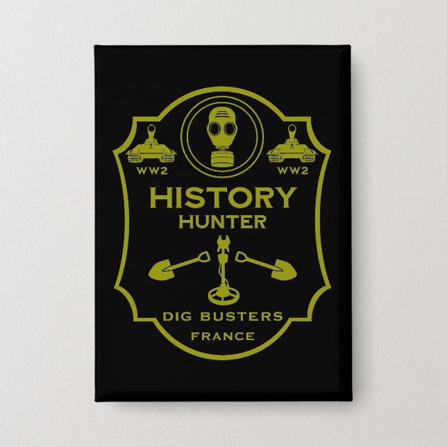 Badge WW2 Trench Battlefield Metal Detecting Club (Recto)