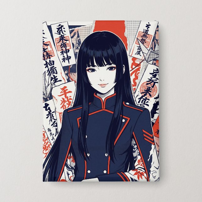 Badge Yokai and protective talismans depicted in a Japan (Recto)