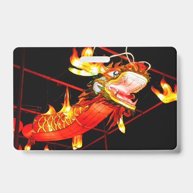 Badge Zhulong Fire Dragon  (Avant)