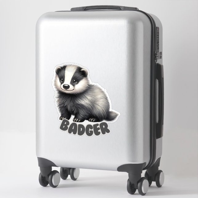 BADGER - STICKER DES INFIRMIÈRES (Sur valise)