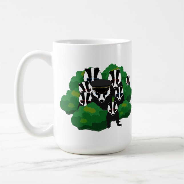 Badgers Mug (Gauche)