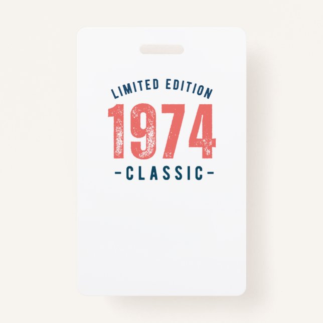 Badges 1974 (Devant)