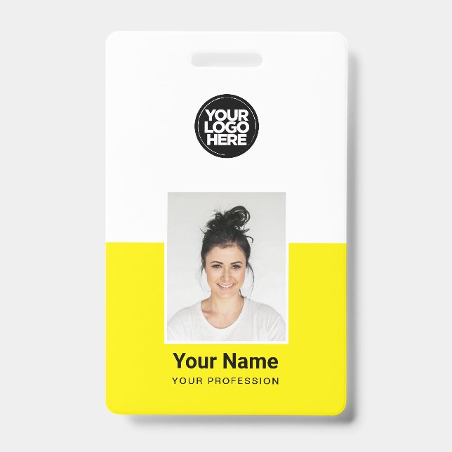 Badges de sécurité d'entreprise personnalisés avec (Avant)
