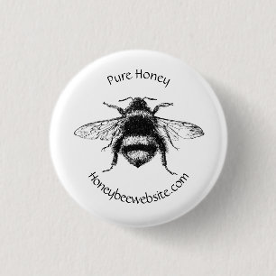 Badges d'entreprise - Design d'abeilles