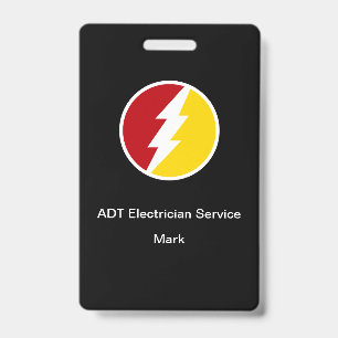 Badges d'identification d'employé Électricien Mode