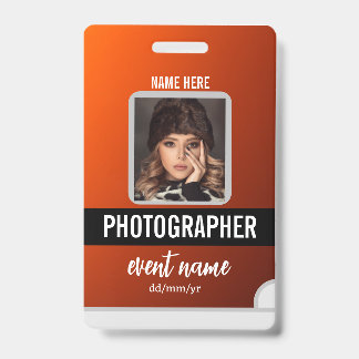 Badges d'identification personnalisés pour événeme