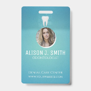 Badges d'odontologue dentiste dentaire