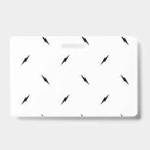 Badges Éclair   Design Minimaliste Moderne Puissan