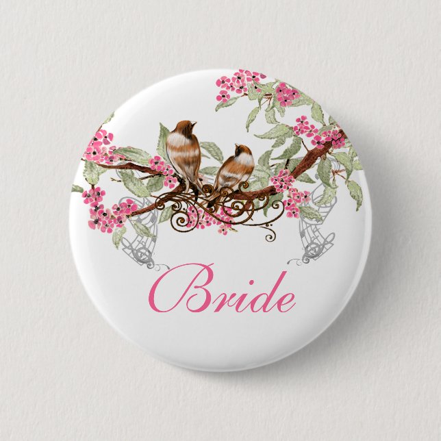 Badges Mariages Inséparables vintages (Devant)