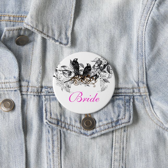 Badges Mariages Inséparables vintages (En situation)