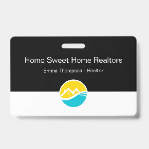 Badges nominatifs pour personnel immobilier de Rea