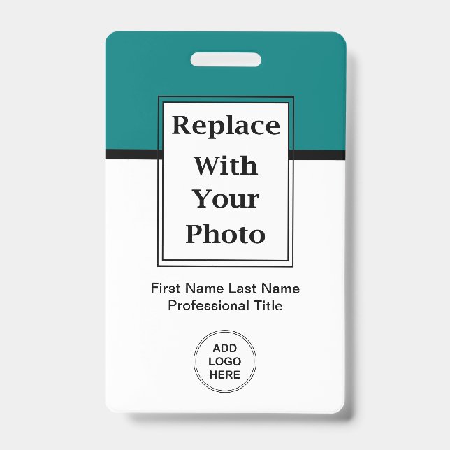 Badges Photo D'identification De L'employé De Budg (Avant)