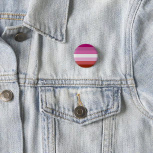 Badges Ronds et Carrés - Drapeau de Fierté Lesbien