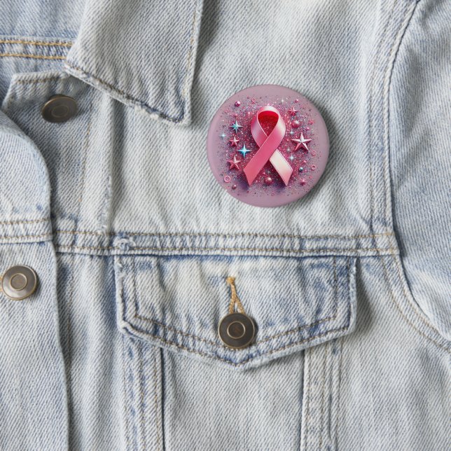 Badges ruban rose ! (En situation)