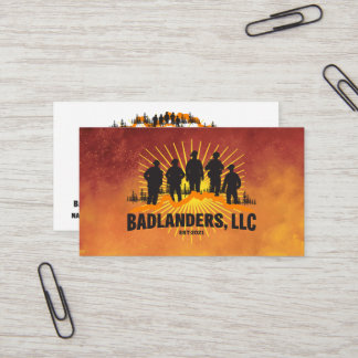Badlanders LLC Carte de visite