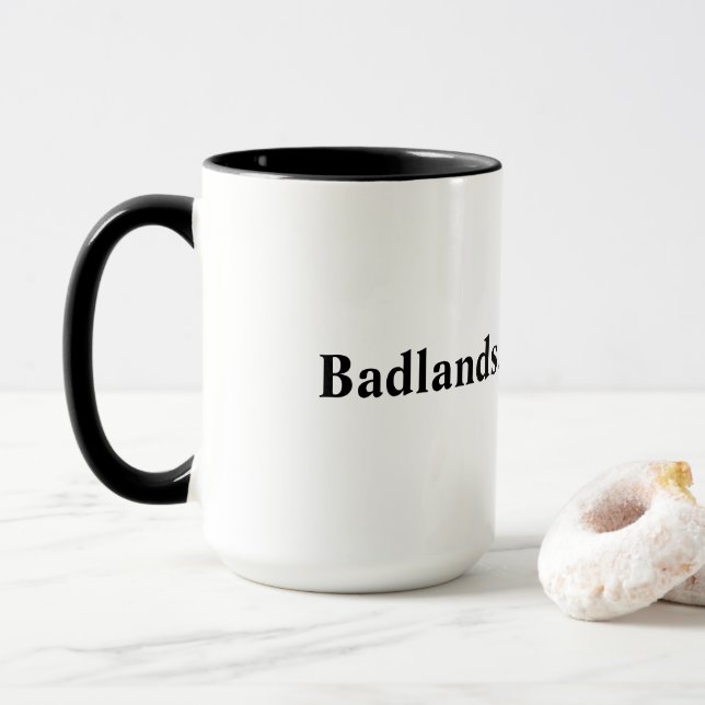 Badlands Mug (Avec donut)