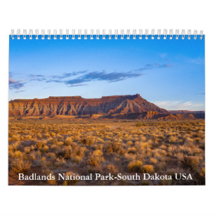 Badlands National Park - Dakota du Sud Calendrier 