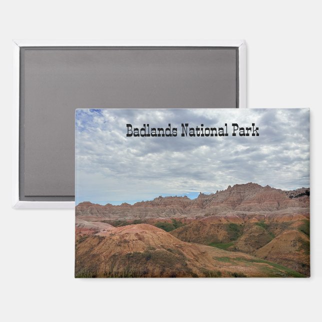 Badlands National Park Magnet (Recto/Verso)