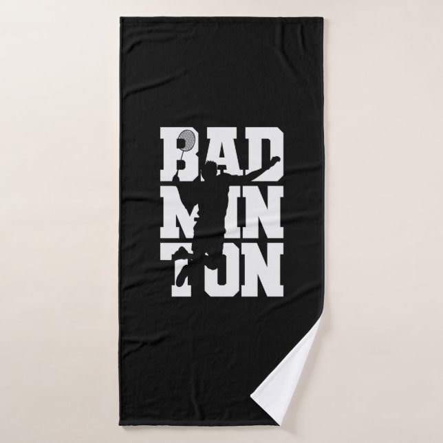 Badminton (Serviette de bain)