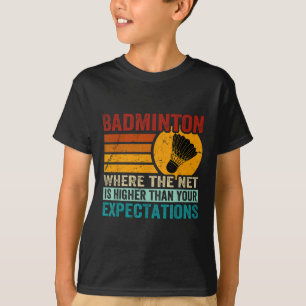 Badminton - Le filet est plus haut que vos attente