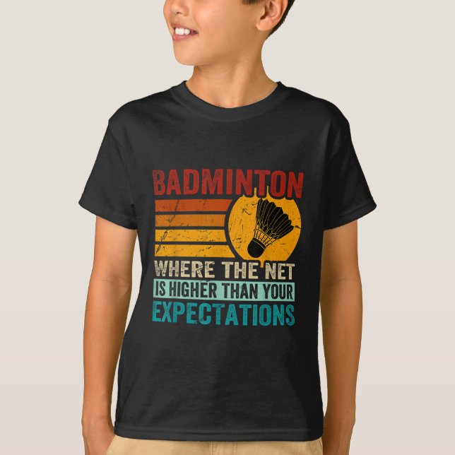 Badminton - Le filet est plus haut que vos attente (Devant)