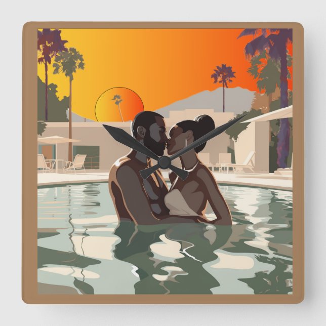 BAE -CASE #1 Horloge murale (Recto)