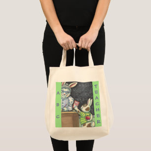 Bag À Apple For The Teacher GROCERY TOTE Customize