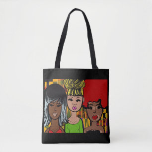 Bag Aimez la peau dans laquelle vous êtes Toile Tote