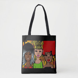 Bag Aimez la peau dans laquelle vous êtes Toile Tote