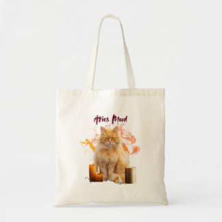 Bag Aries Zodiac Tote Bag, Aesthetic Astrology Gif